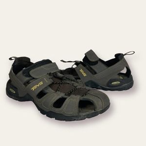 Teva Forebay Sandals Turkish Coffee Men's USA 12 1001116 Fisherman